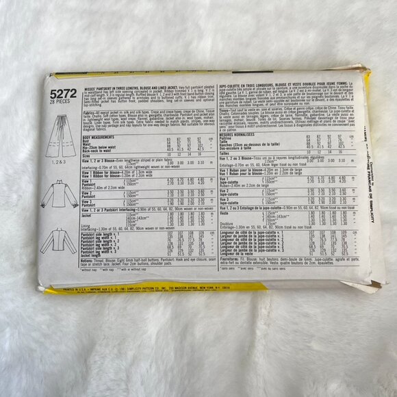 2 Simplicity Sewing Patterns - Picture 5 of 5